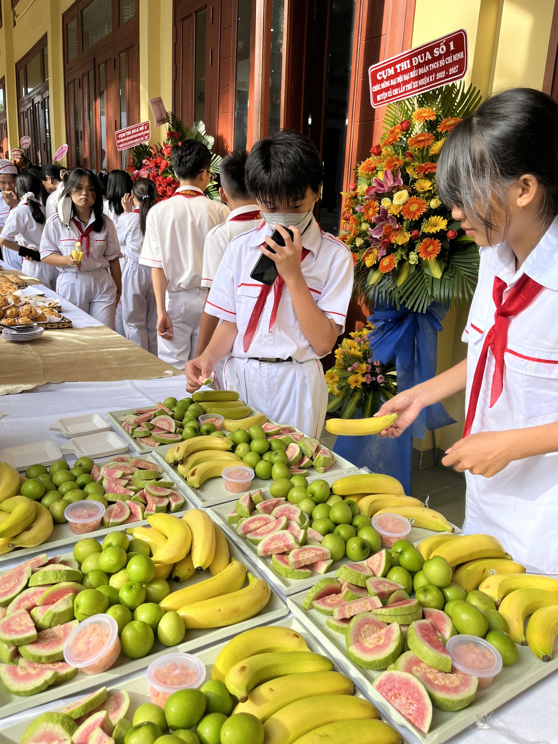 Satra Bakery Củ Chi - Siêu Thị Satra Mart Củ Chi hân hạnh phục vụ tiệc Teabreak chào mừng " ĐẠI HỘI ĐẠI BIỂU ĐOÀN TNCS HỒ CHÍ MINH HUYỆN CỦ CHI LẦN THỨ XII, NHIỆM KỲ 2022 -2027".