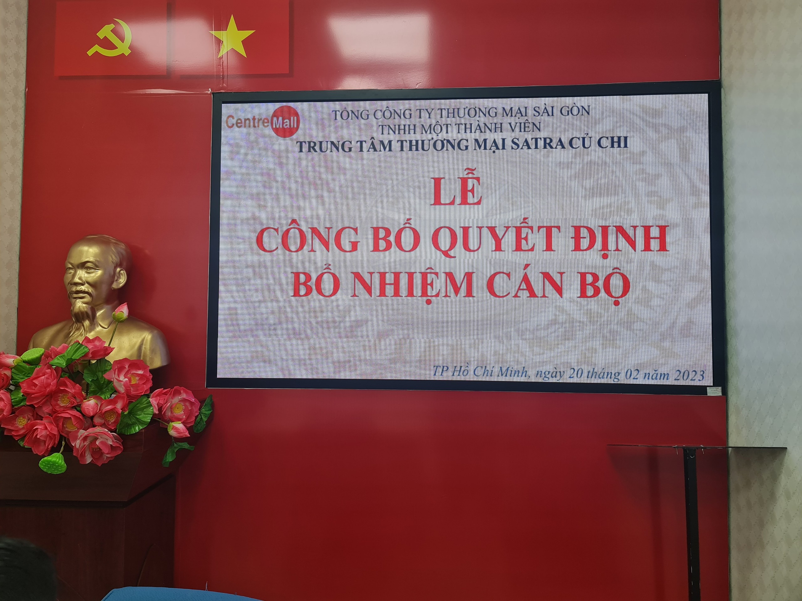 CÔNG BỐ QUYẾT ĐỊNH BỔ NHIỆM CÁN BỘ