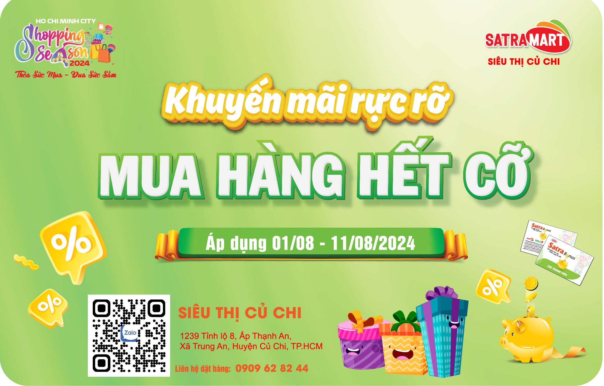 KHUYẾN MÃI RỰC RỠ - MUA HÀNG HẾT CỞ