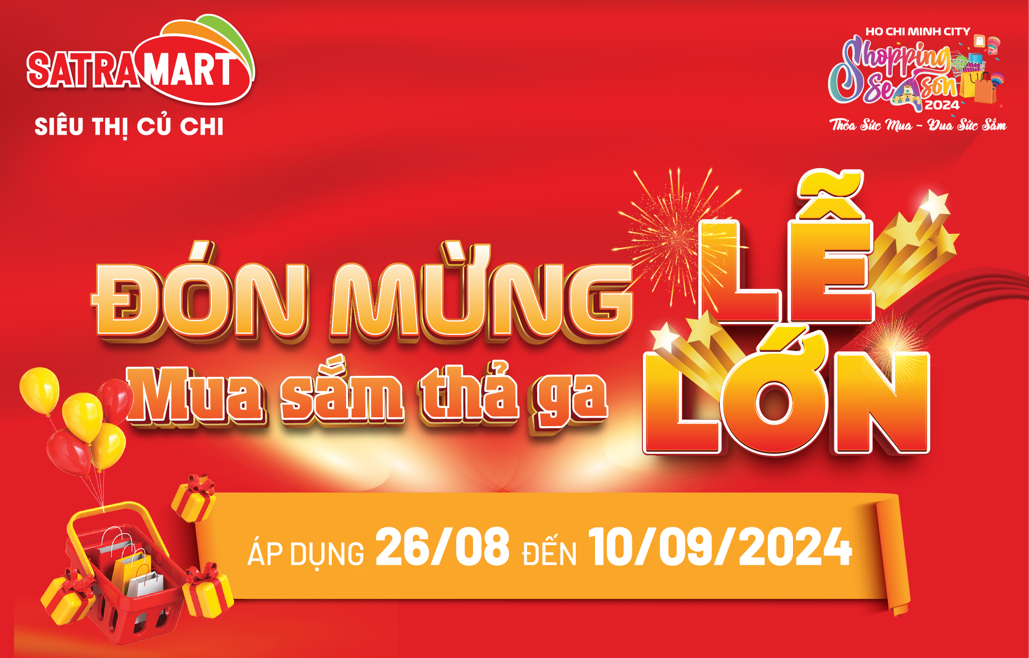 CTKM ĐÓN MỪNG LỄ LỚN – MUA SẮM THẢ GA