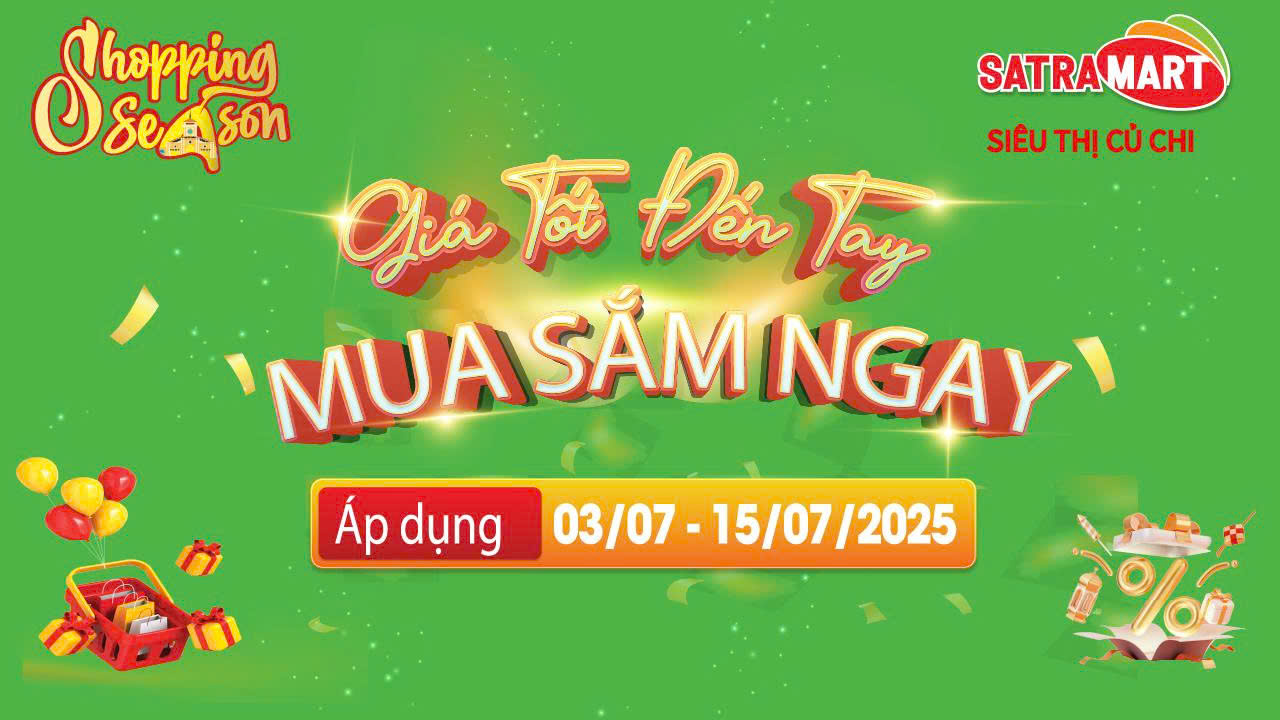 GIÁ TỐT ĐẾN TAY - MUA SẮM NGAY