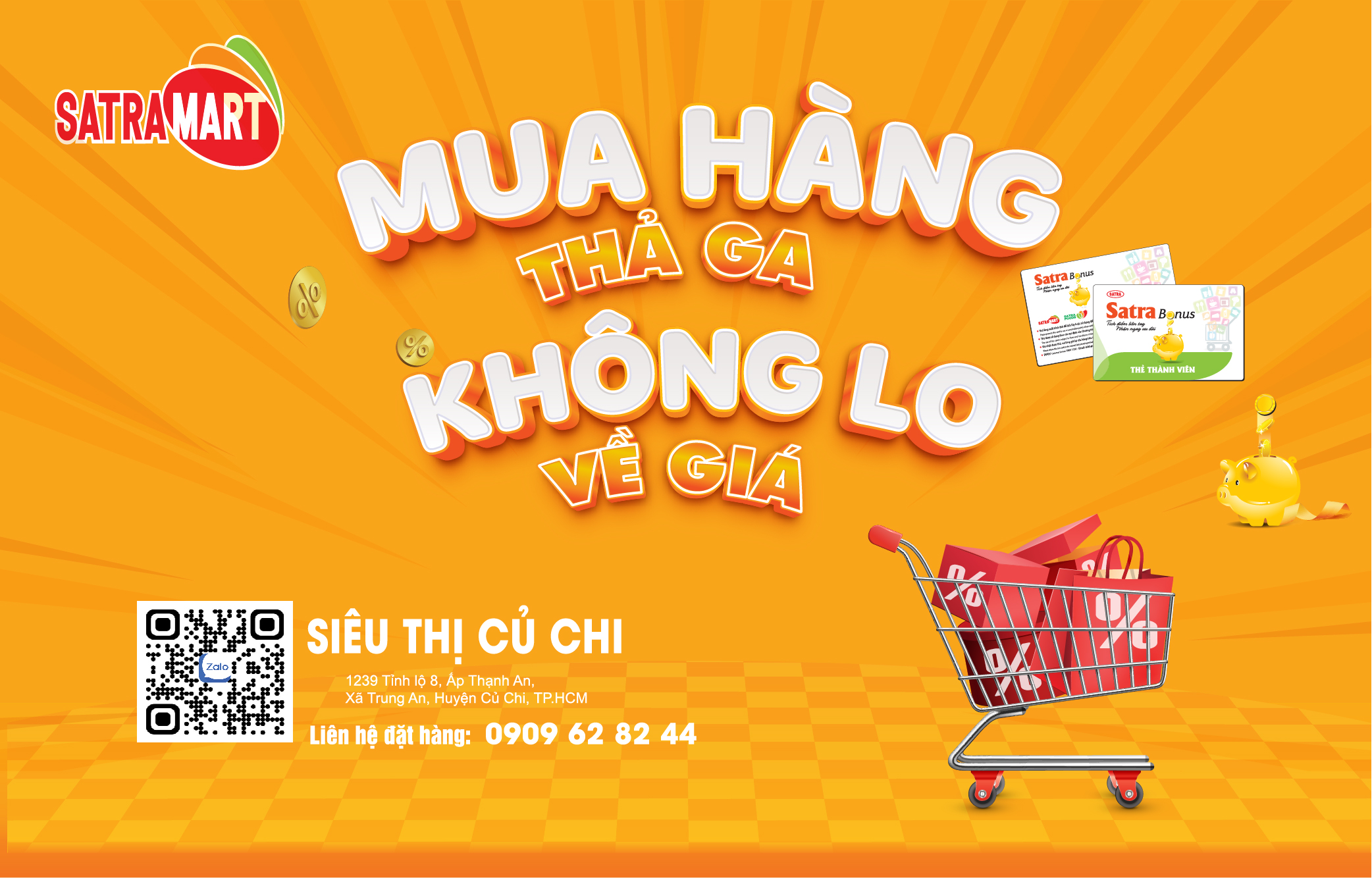 MUA HÀNG THẢ GA KHÔNG LO VỀ GIÁ