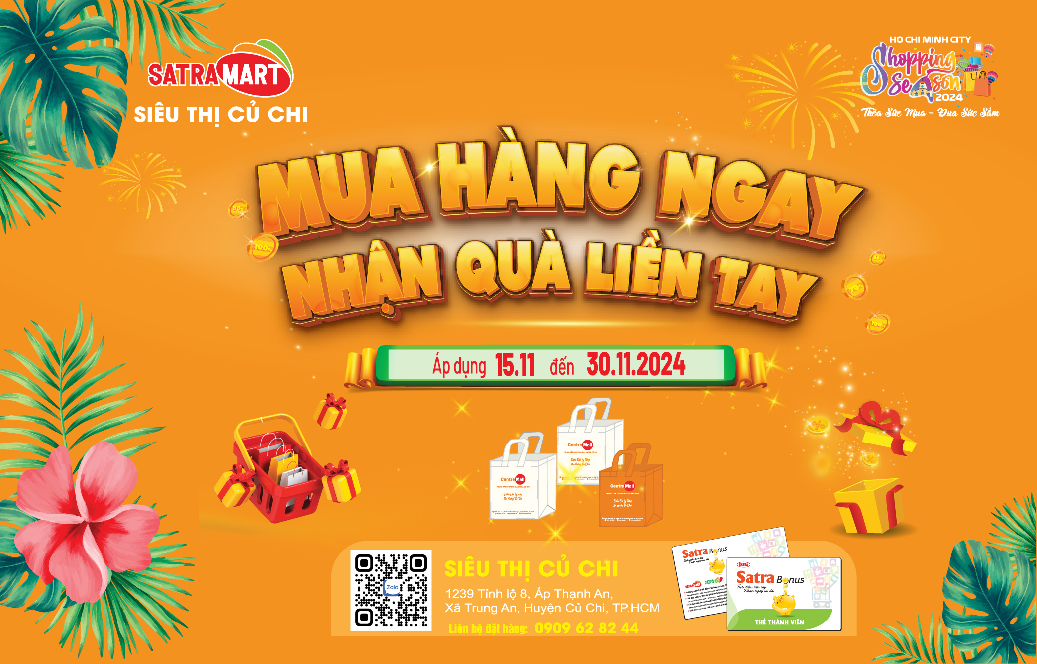 MUA HÀNG NGAY - NHẬN QUÀ LIỀN TAY