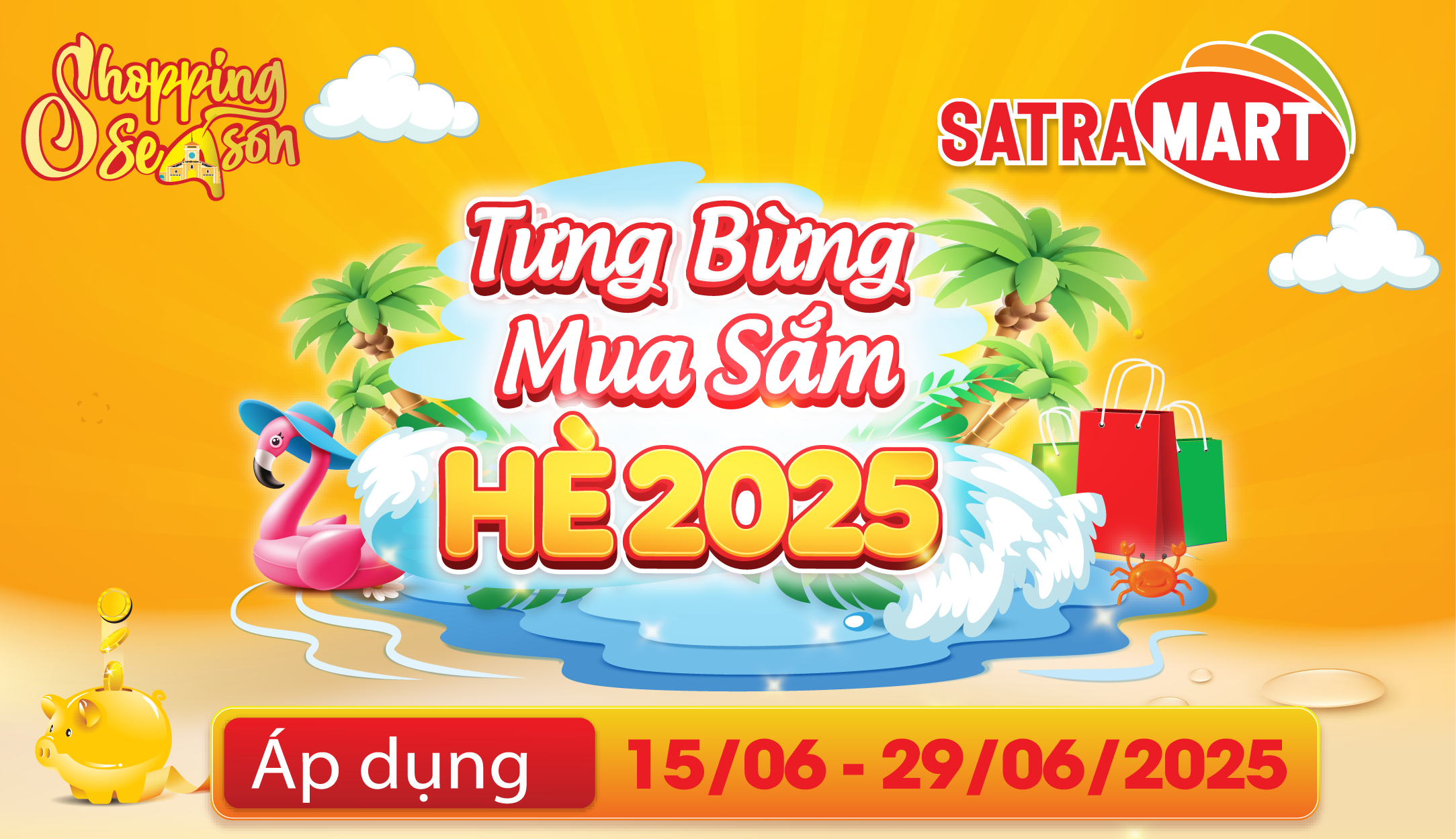 TƯNG BÙNG MUA SẮM HÈ