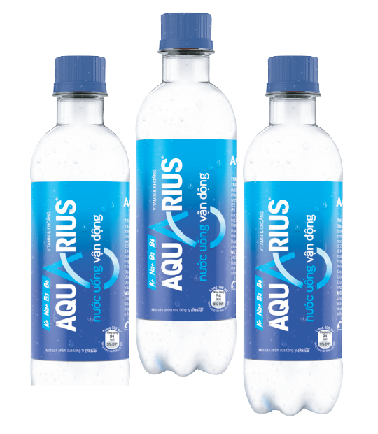 Nước Aquarius chai 390ml