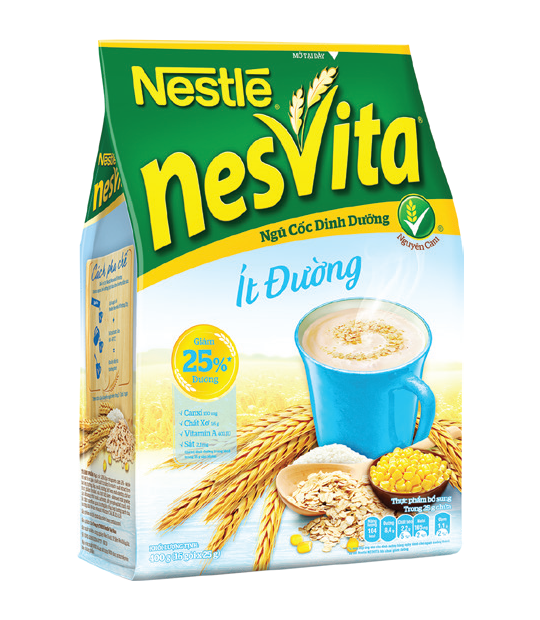 Bột ngũ cốc nesvita ít đường