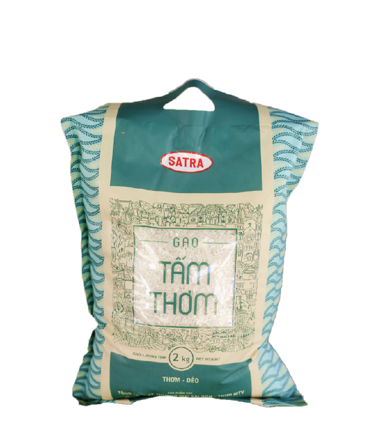 Gạo tấm thơm gói 2kg