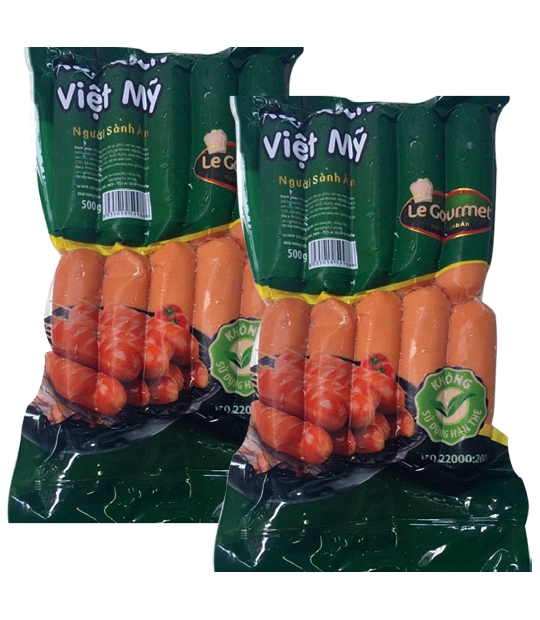 Xúc xích Việt Mỹ gói 500gr