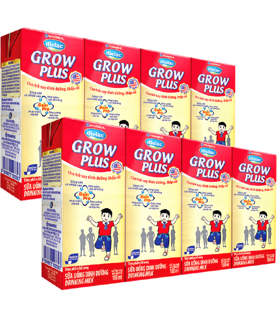 Sữa uống DD Dielac Grow Puls UHT 180ml