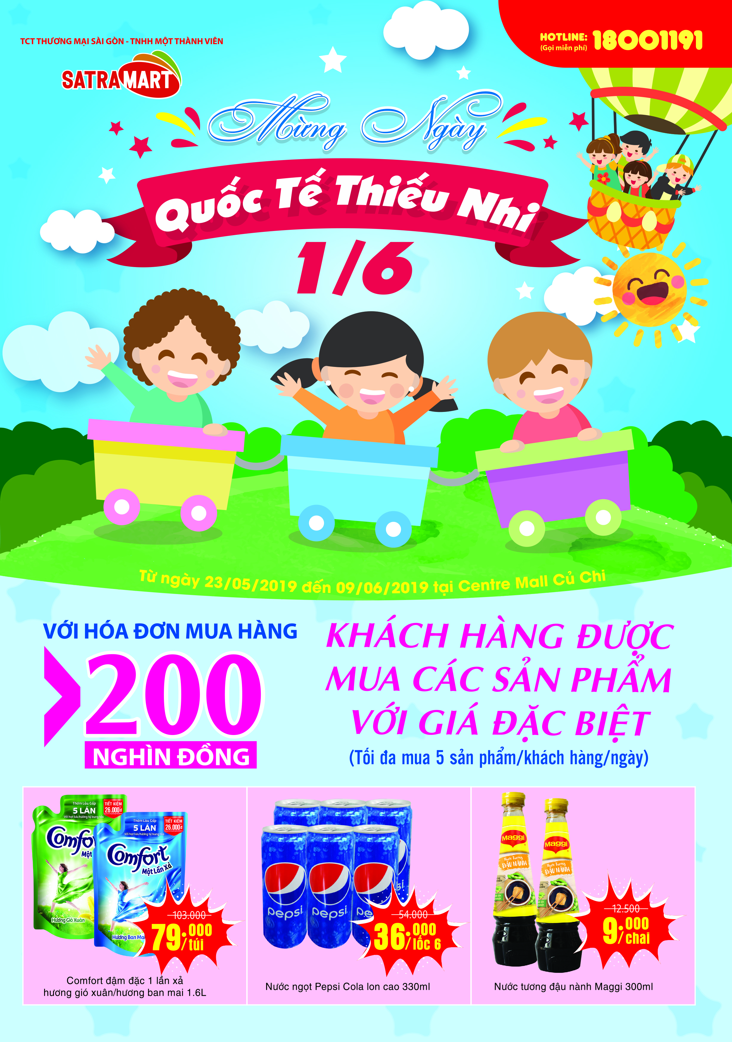 CẨM NANG MUA SẮM NGÀY 23/05 - 09/06/2019