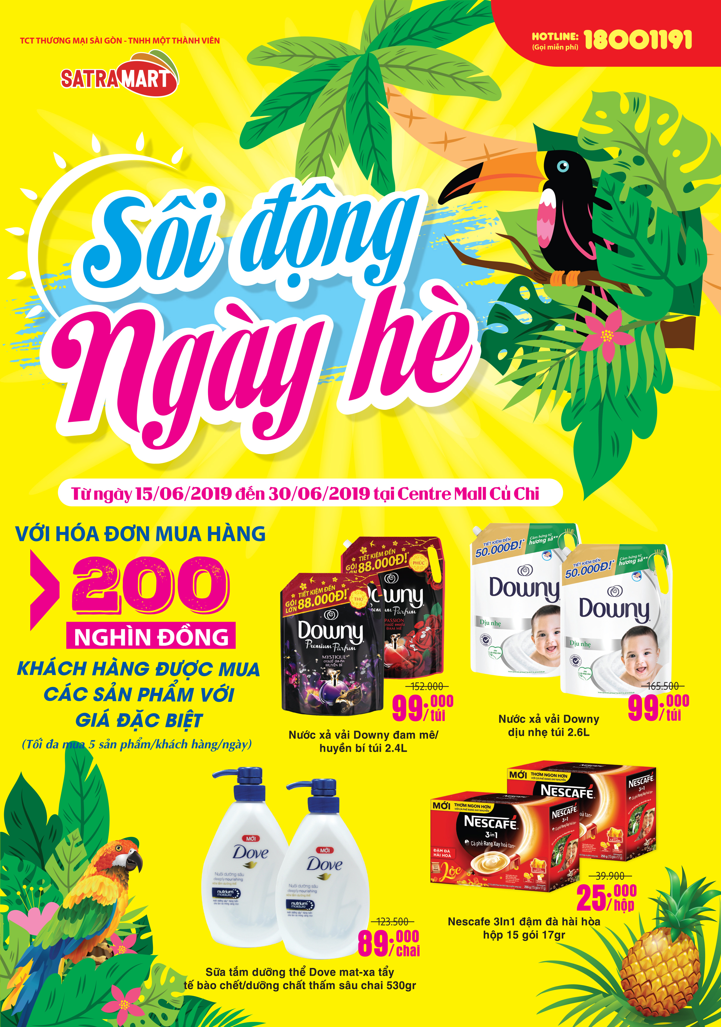 CẨM NANG MUA SẮM NGÀY 15/6 - 30/6/2019