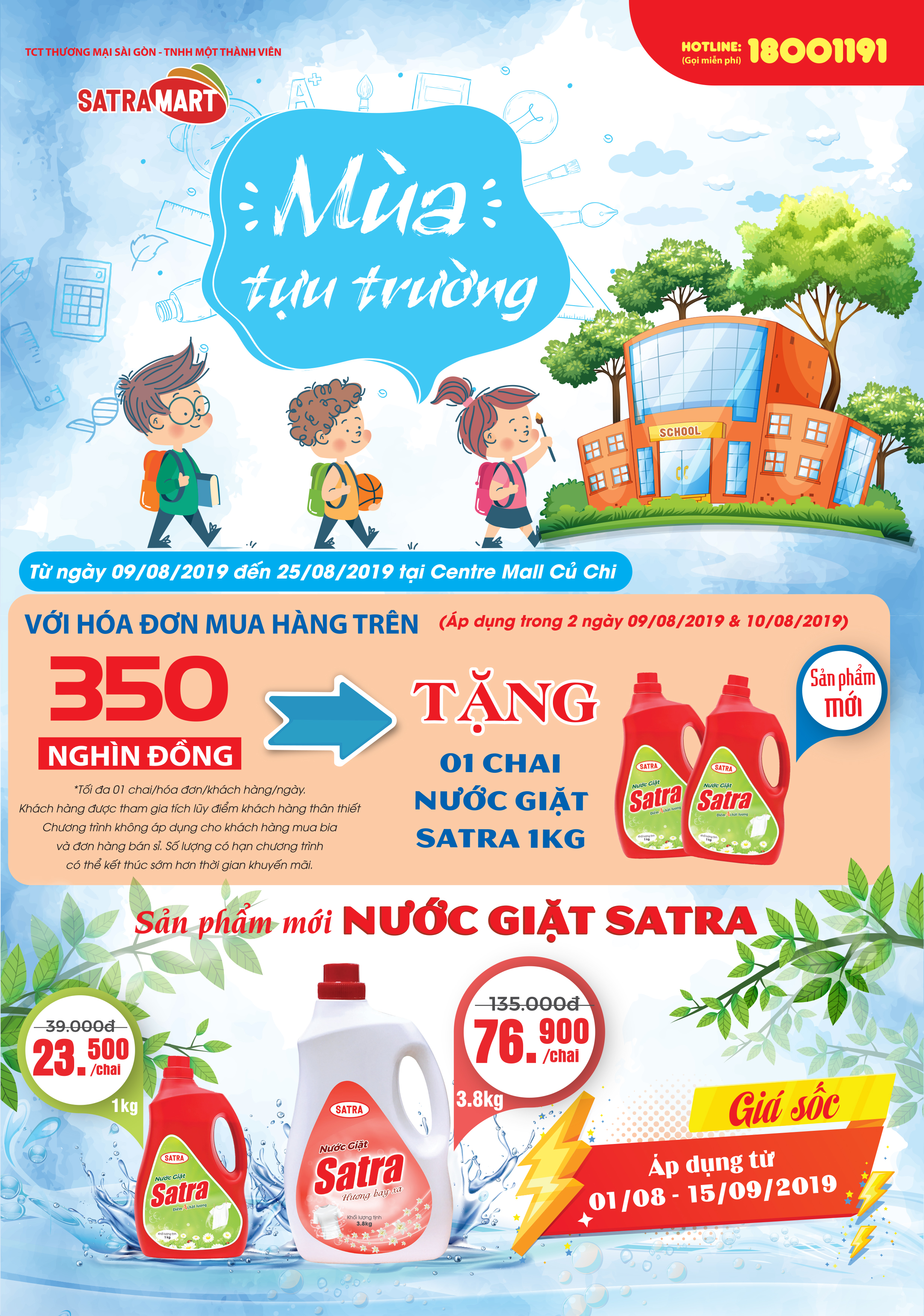 CẨM NANG MUA SẮM NGÀY 9/8 - 25/8/2019